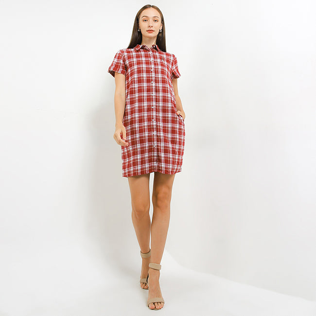 Hush Puppies Pakaian Wanita Jimna In Red