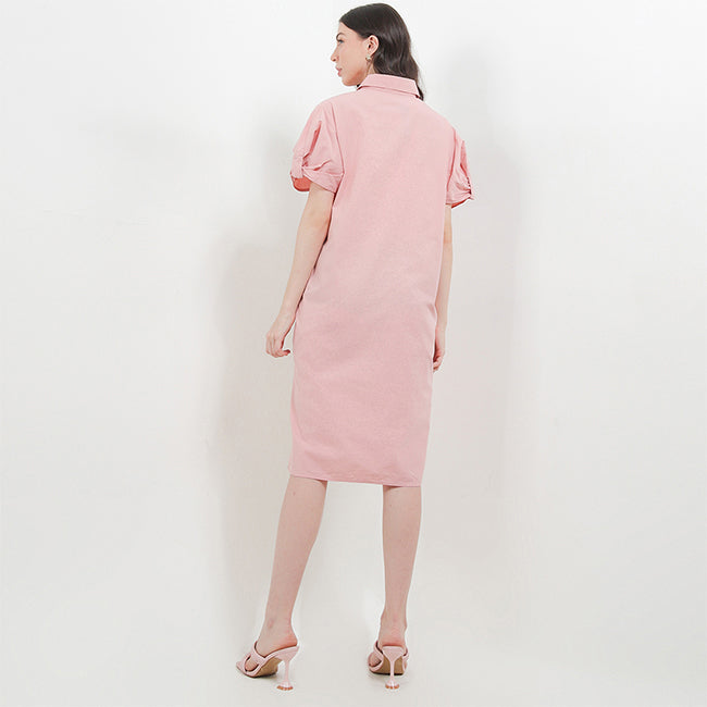 Hush Puppies Pakaian Wanita Dress Sherma In Peach
