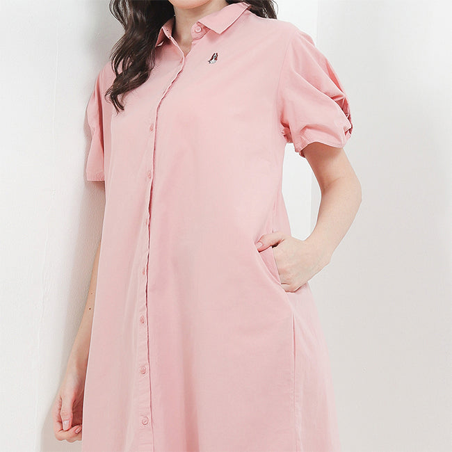 Hush Puppies Pakaian Wanita Dress Sherma In Peach