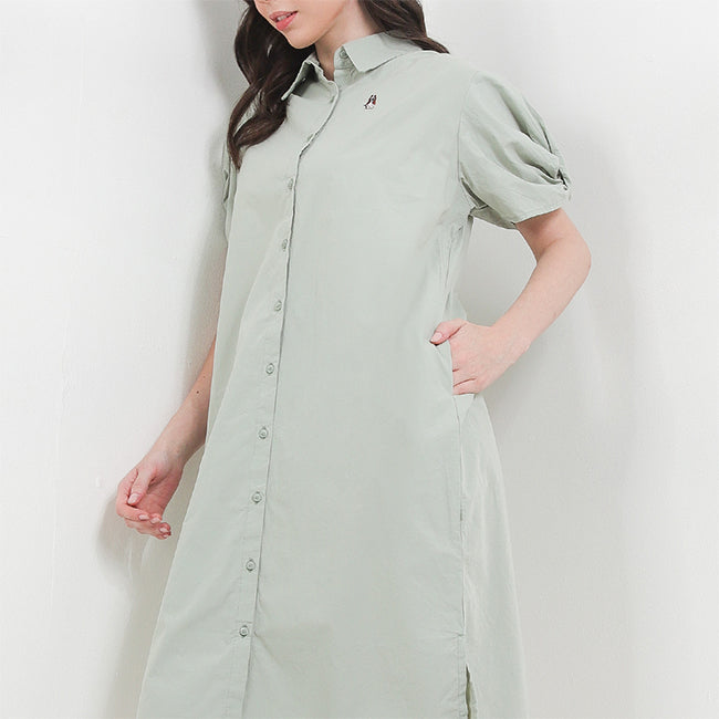 Hush Puppies Pakaian Wanita Dress Sherma In Sage