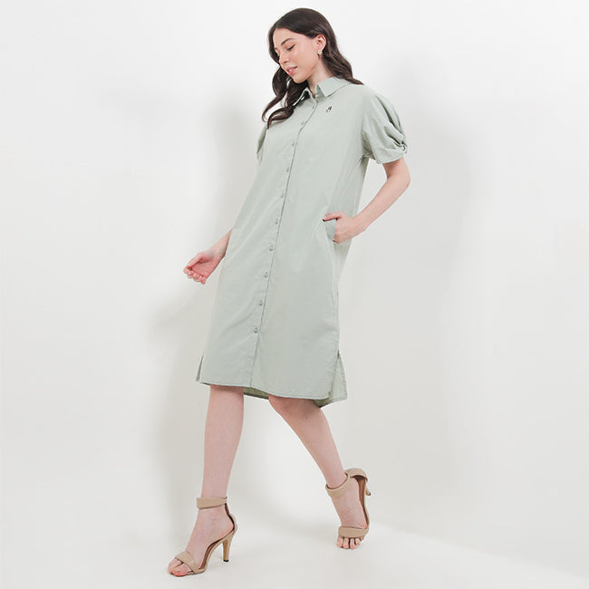 Hush Puppies Pakaian Wanita Dress Sherma In Sage