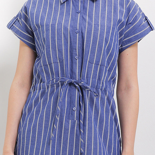 Hush Puppies Women Dress Larisha In Medium Blue