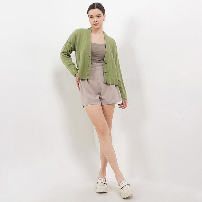 Hush Puppies Pakaian Wanita Outerwear Genae In Olive