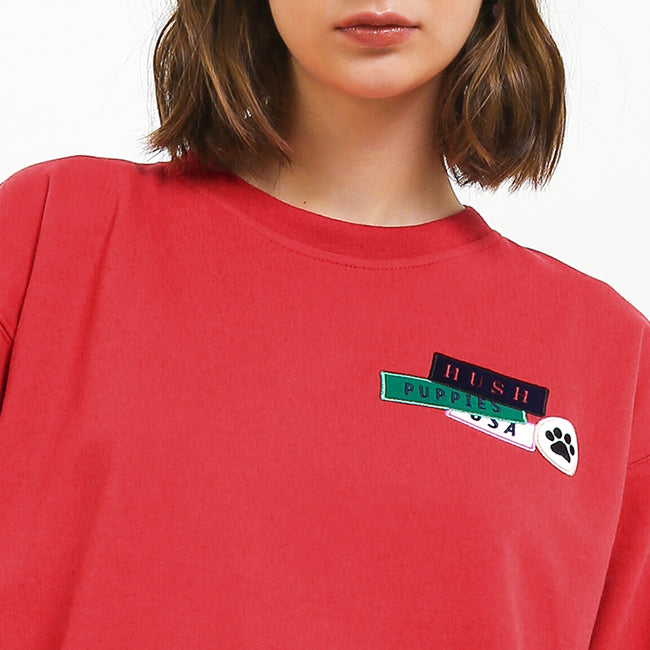Hush Puppies Pakaian Sweaters Wanita Preethi In Red