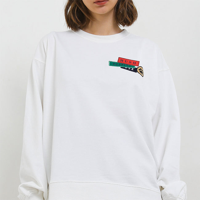 Hush Puppies Pakaian Sweaters Wanita Preethi In White