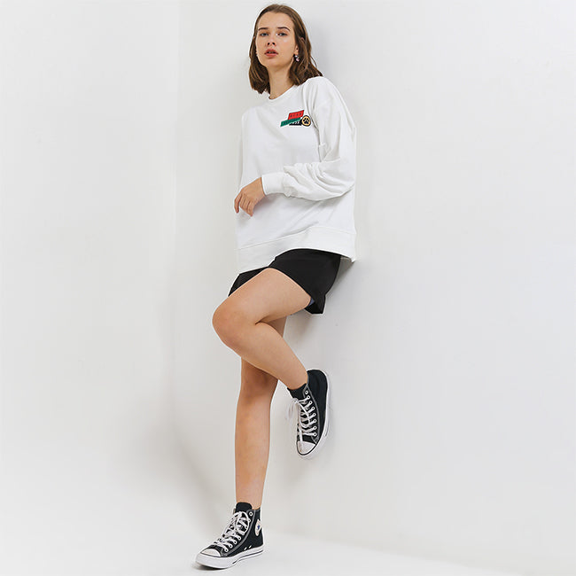 Hush Puppies Pakaian Sweaters Wanita Preethi In White