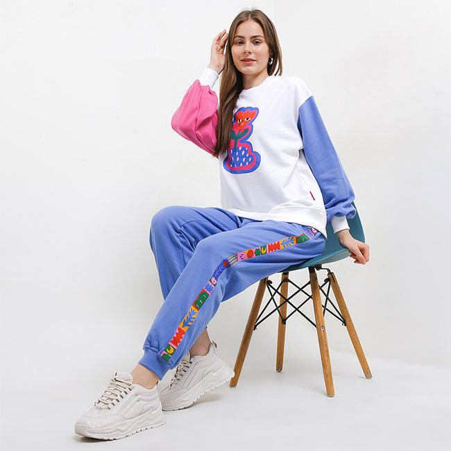 Hush Puppies Pakaian Wanita Sweater Liunic Eriline In Off White