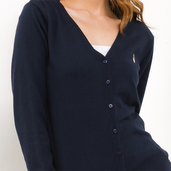 Hush Puppies Pakaian Wanita Outerwear Kindly In Navy