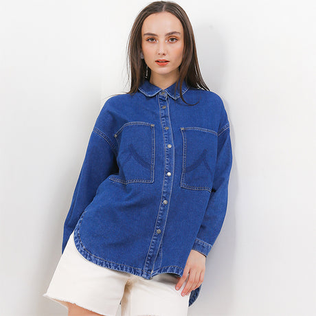 Hush Puppies Pakaian Wanita Dress Lennon In Dark Blue