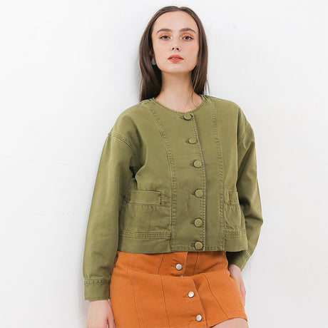 Hush Puppies Pakaian Wanita Dress Taria In Olive