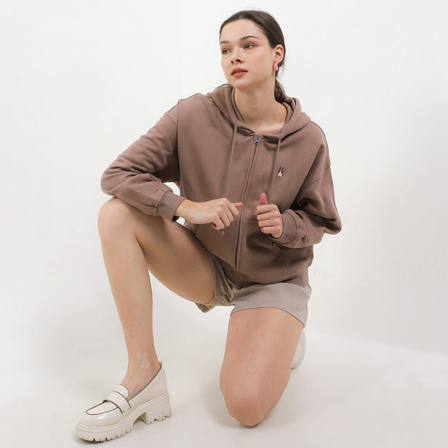 Hush Puppies Pakaian Wanita Jackets Pucca In Taupe