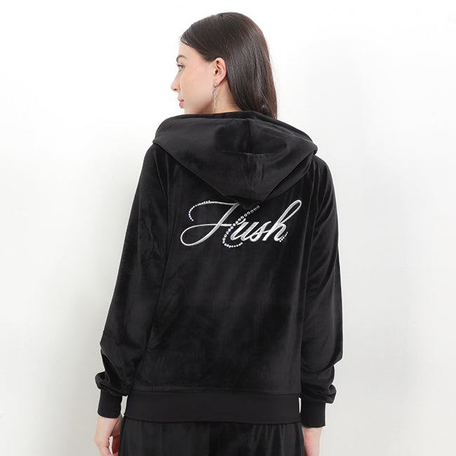 Hush Puppies Pakaian Wanita Jackets Bl Juwel Jcl In Black