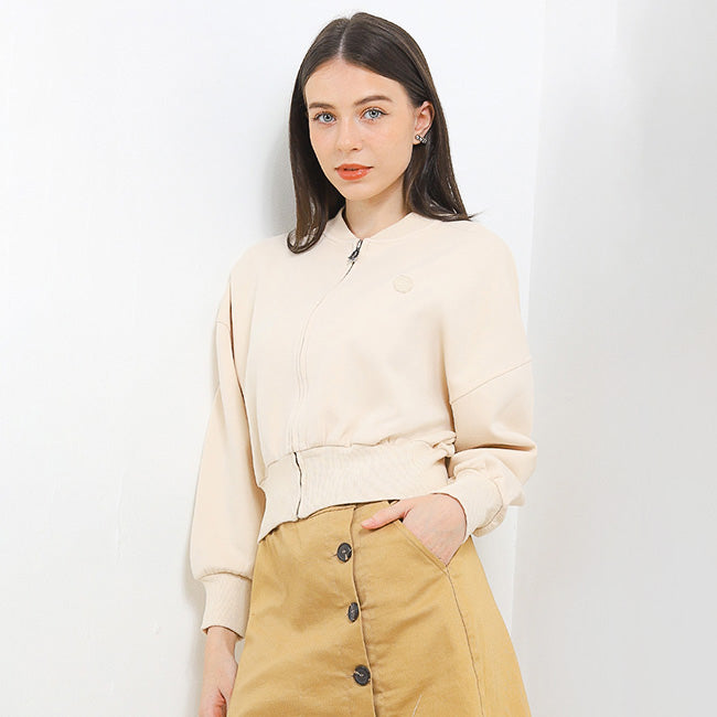 Hush Puppies Pakaian Wanita Jackets Tr Nytte Jc In Beige