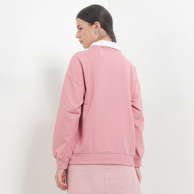 Hush Puppies Pakaian Wanita Sweater Otelia In Pink