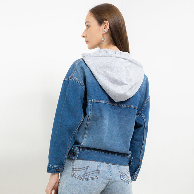 Hush Puppies Pakaian Wanita Jackets Xaylent In Medium Blue