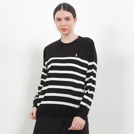 Hush Puppies Pakaian Wanita Sweater Rua In Black