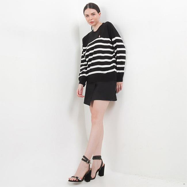 Hush Puppies Pakaian Wanita Sweater Rua In Black