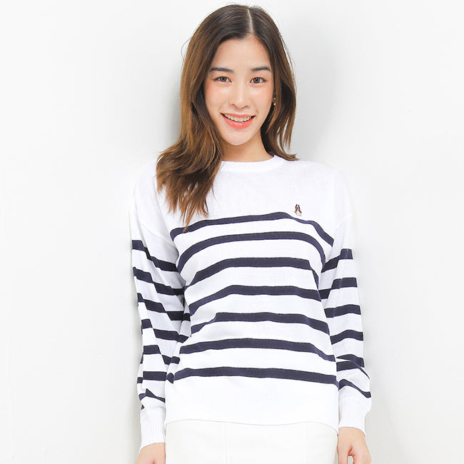 Hush Puppies Pakaian Wanita Sweater Bsc Rua In Navy