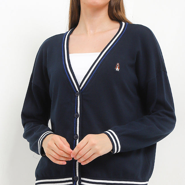 Hush Puppies Pakaian Wanita Cardigan Zonya In Navy