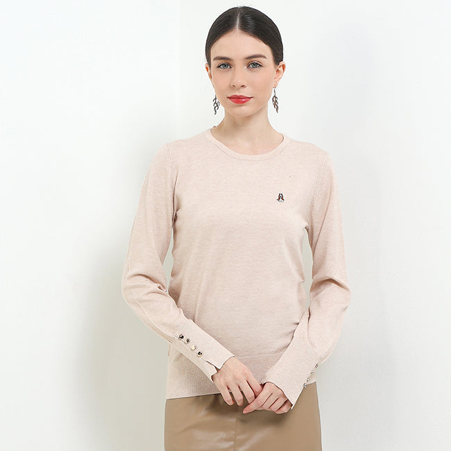 Hush Puppies Wanita T Shirt Bsc Purin