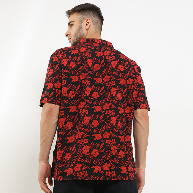 Hush Puppies Pakaian Kemeja Pria Blume In Black