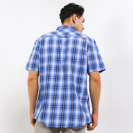Hush Puppies Pakaian Pria Shirt Starboard In Blue