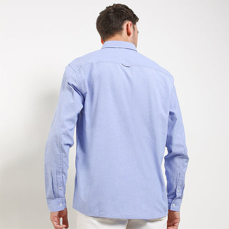 Hush Puppies Pakaian Pria Shirt Nautical Rupert In Light Blue