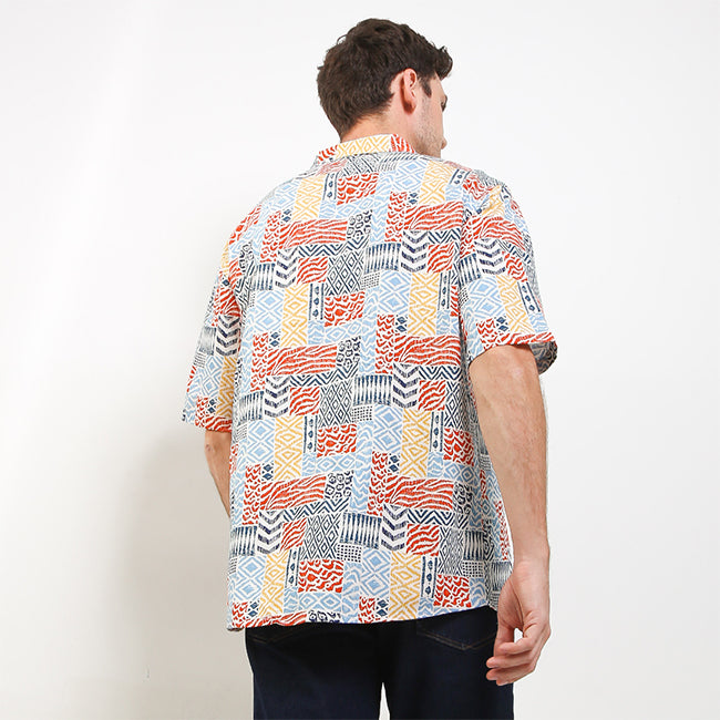 Hush Puppies Pakaian Pria Shirt Genio In Off White