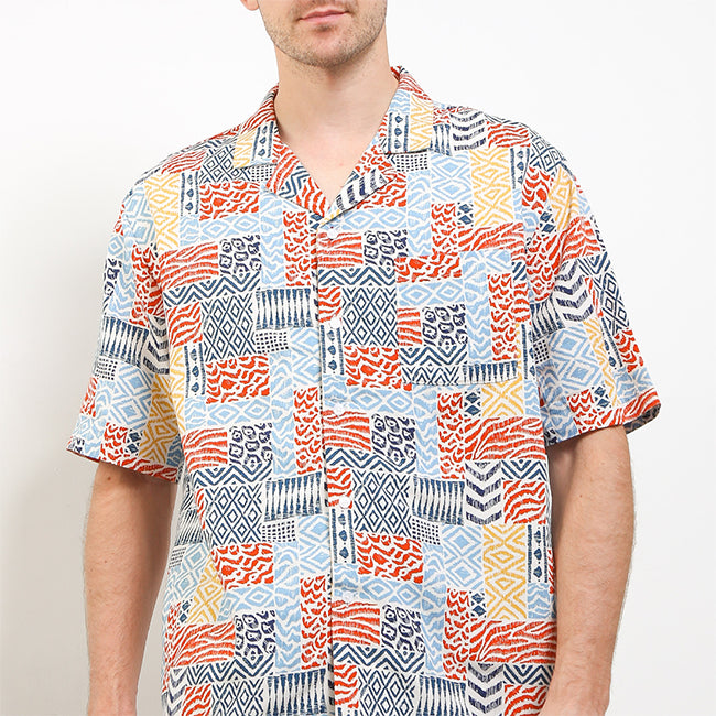 Hush Puppies Pakaian Pria Shirt Genio In Off White