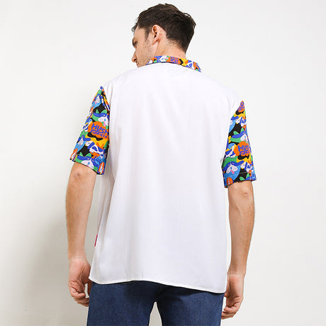 Hush Puppies Pakaian Pria Shirt Legra In White