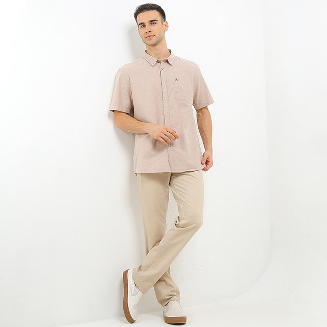 Hush Puppies Pakaian Pria Shirt Bsc Dillion 2 In Khaki