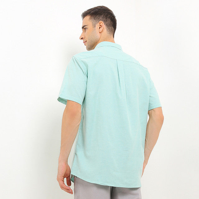 Hush Puppies Pakaian Pria Shirt Bsc Dillion 2 In Sage