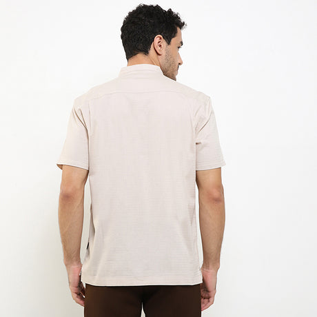 Hush Puppies Pakaian Pria Shirt Zhou In Khaki