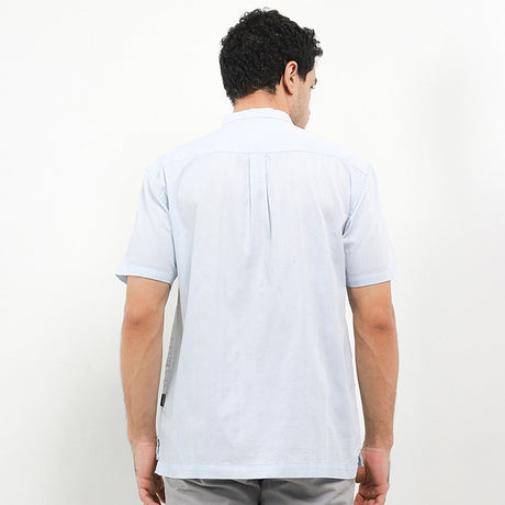 Hush Puppies Pakaian Pria Shirt Karuka In Blue