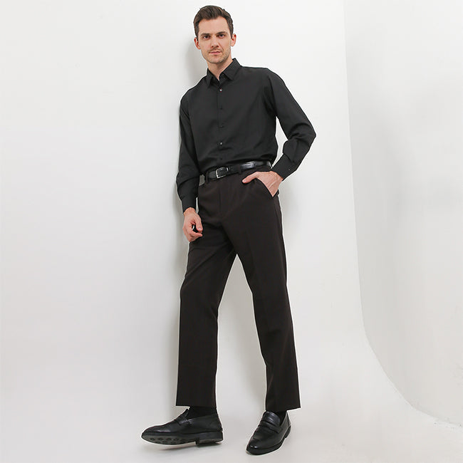 Hush Puppies Pakaian Pria Shirt 955 Avalon In Black