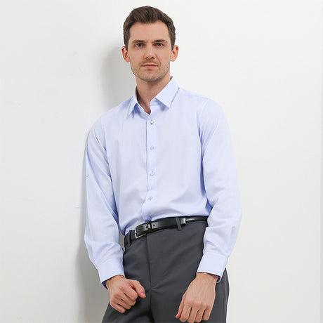 Hush Puppies Pakaian Pria Shirt 955 Avalon In Light Blue