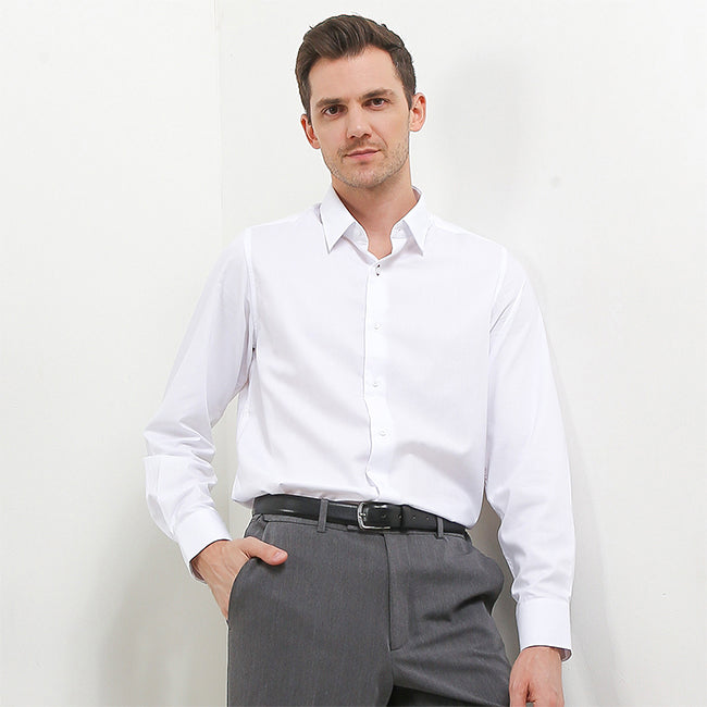 Hush Puppies Pakaian Pria Shirt 955 Avalon In White