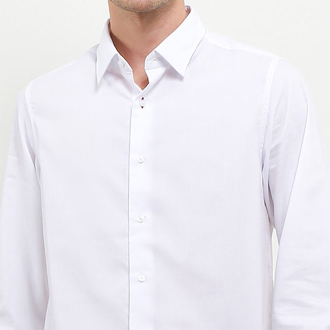 Hush Puppies Pakaian Pria Shirt 955 Avalon In White