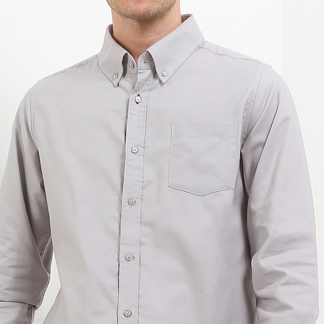 Hush Puppies Pakaian Pria Shirt 955 Rushmore In Gray