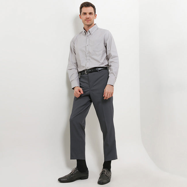 Hush Puppies Pakaian Pria Shirt 955 Rushmore In Gray