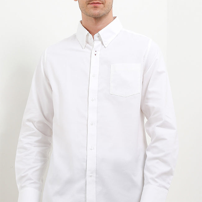 Hush Puppies Pakaian Pria Shirt 955 Rushmore In White