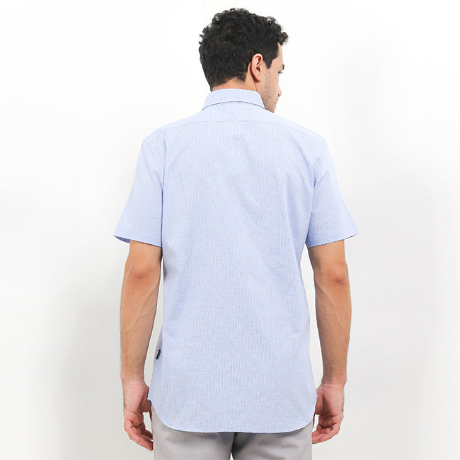 Hush Puppies Pakaian Pria Shirt 955 Chester In Light Blue