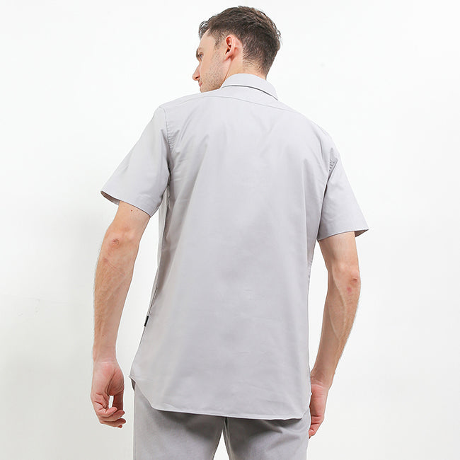 Hush Puppies Pakaian Pria Shirt 955 Reef In Grey