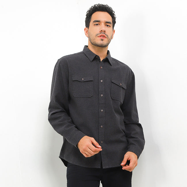 Hush Puppies Pakaian Pria 90S Klaus In Black