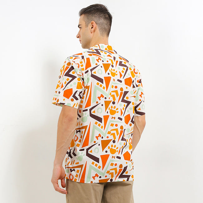 Hush Puppies Pakaian Pria Shirt 90S Hipster In Off White