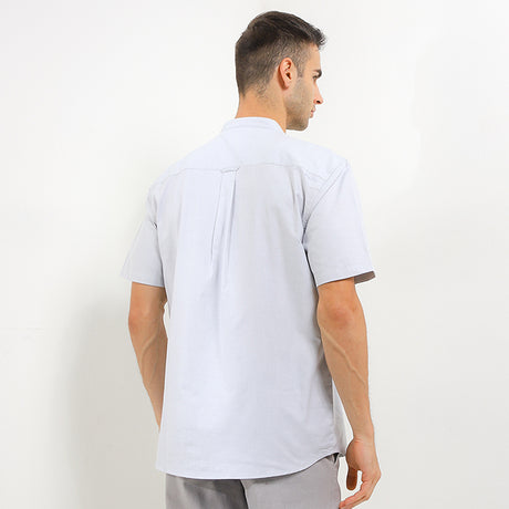 Hush Puppies Pakaian Pria Shirt Slack In Grey