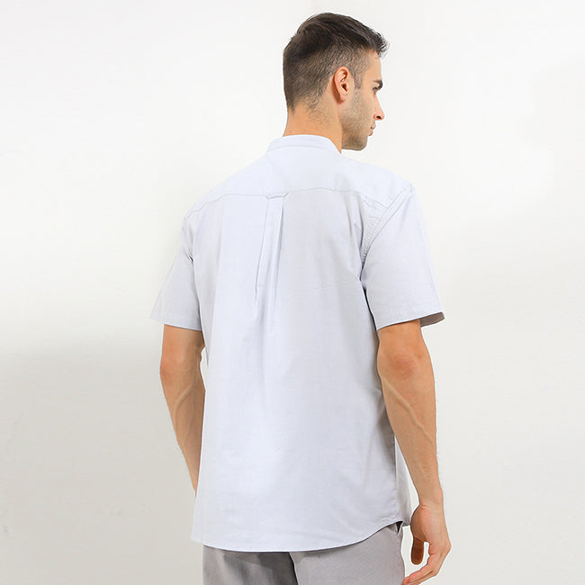 Hush Puppies Pakaian Pria Shirt Slack In Grey