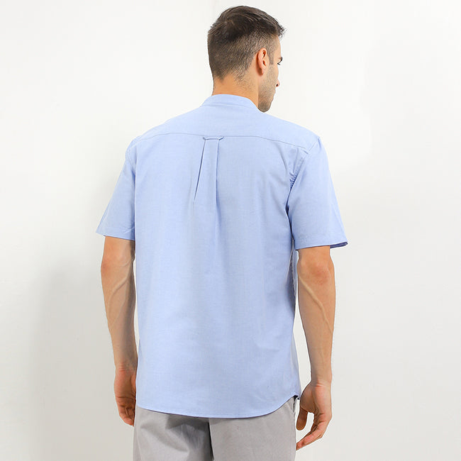Hush Puppies Pakaian Pria Shirt Slack In Light Blue