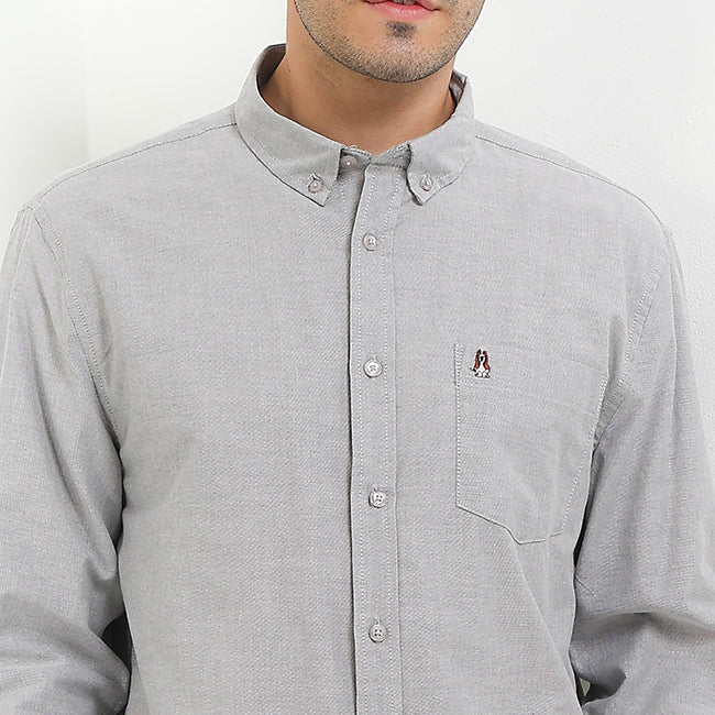 Hush Puppies Men Tops Bsc Dillion Ls