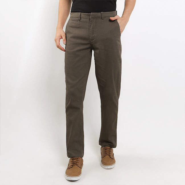 Hush Puppies Pakaian Pants Pria Arterio In Khaki